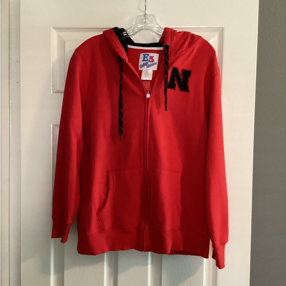 PEACE LOVE HUSKERS HOODIE
